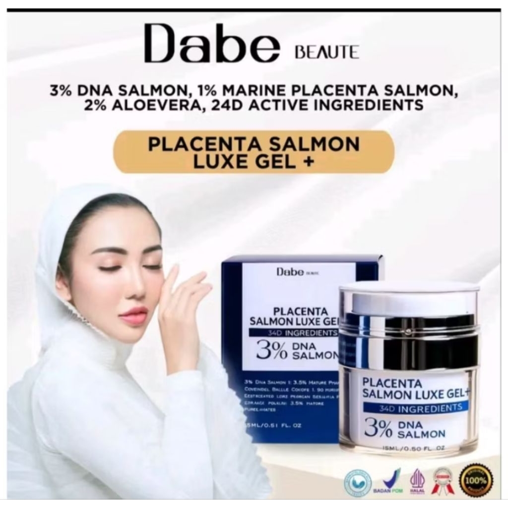 NEW ( BARU ) GARANSI ORIGINAL DNA SALMON DABE BEAUTE