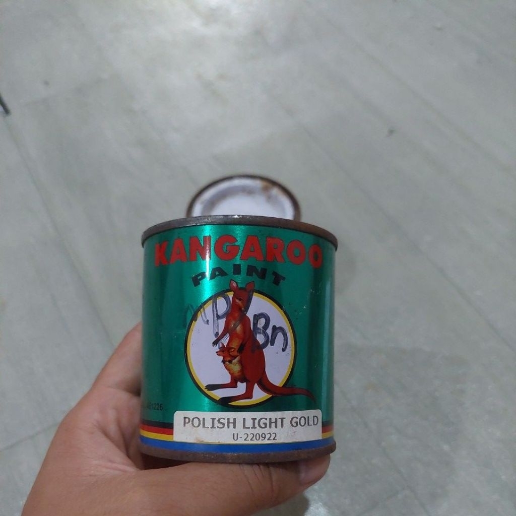 Cat Kangaroo Warna Tembaga 1/4 Kg