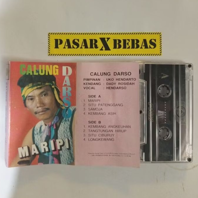 kaset darso - darso calung / pop sunda / calung modern