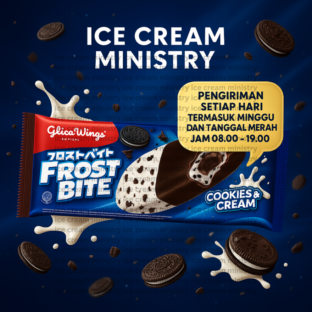 

Glico Es Krim Frost Bite Stick Cookies & Cream