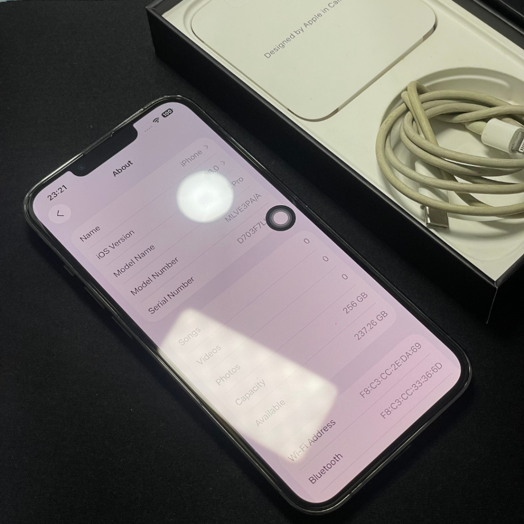 iPhone 13 Pro 256GB Graphite - Second / Ex Resmi PA/A