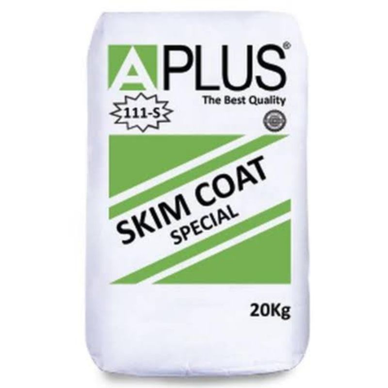 Aplus Special Skimcoat / Aplus Hijau Eksterior 20 kg