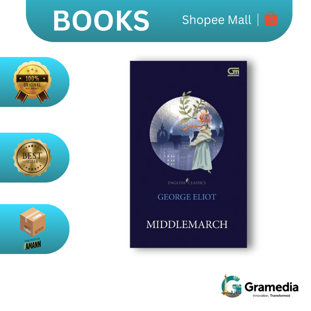 Gramedia MKG - Novel English Classics: Middlemarch (George Elliot)