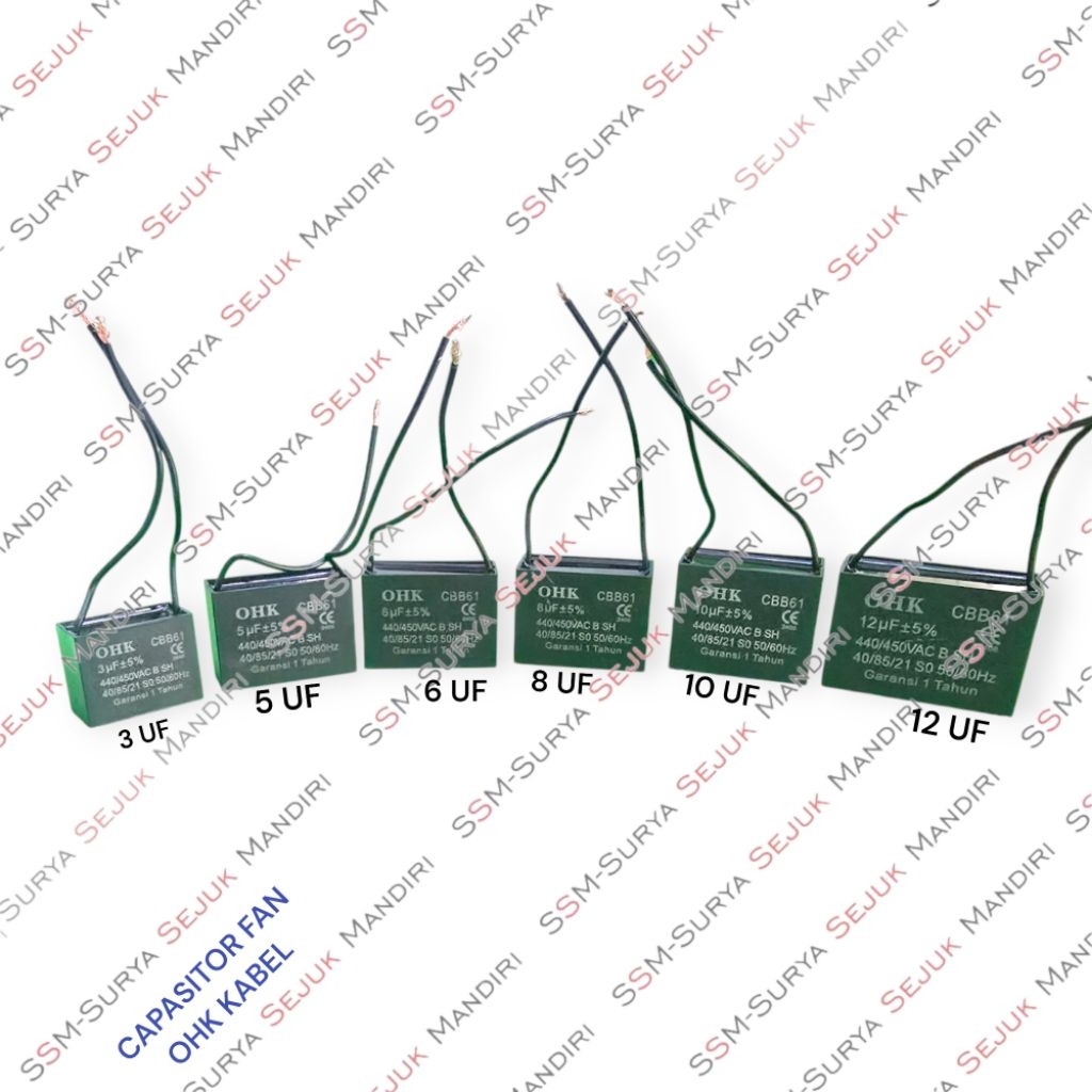 Capasitor Kapasitor Kotak 5 UF Merk OHK
