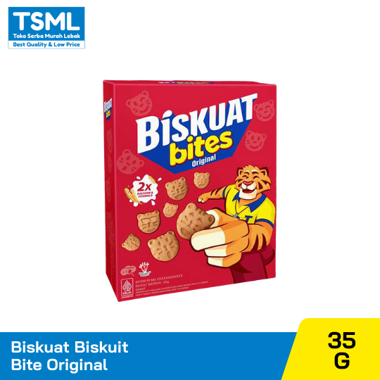 

Biskuat Biskuit Bite Original 35gr