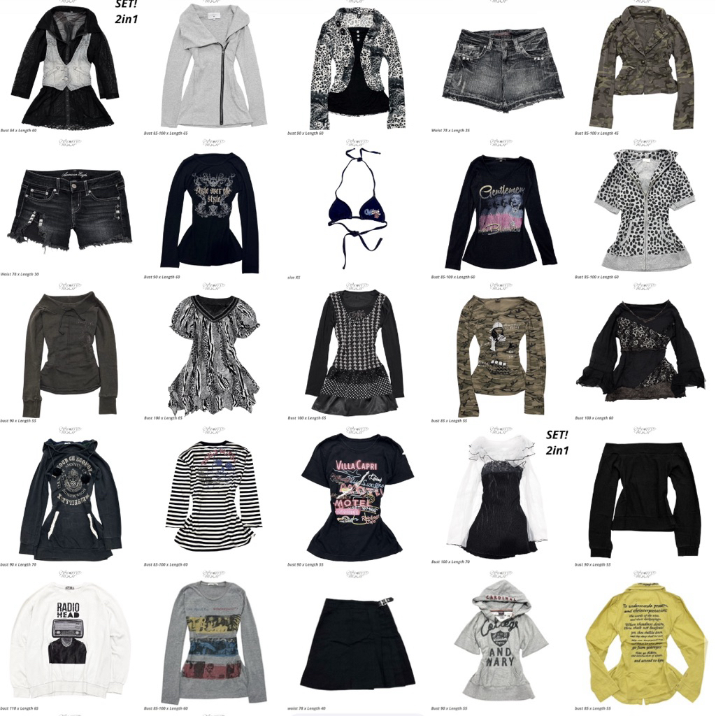 Volume 233 Harajuku Alt Grunge Gothic