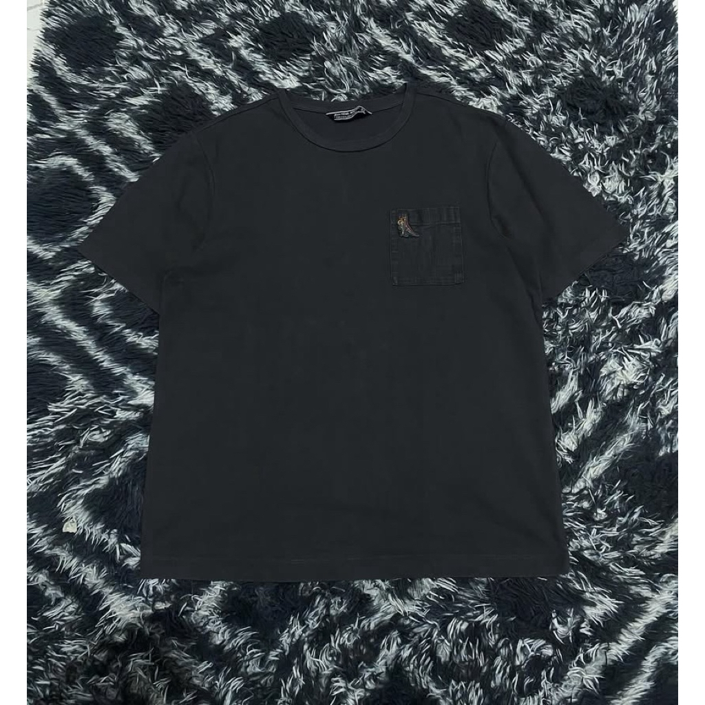 tshirt jmb jean michel basquiat dino pocket