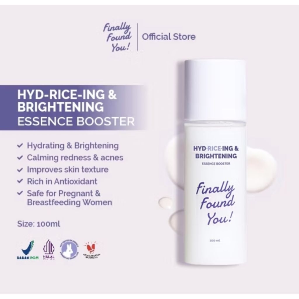 Finally Found You HYDRICEING & BRIGHTENING Essence Booster - Serum Infused Toner Finally Found You R