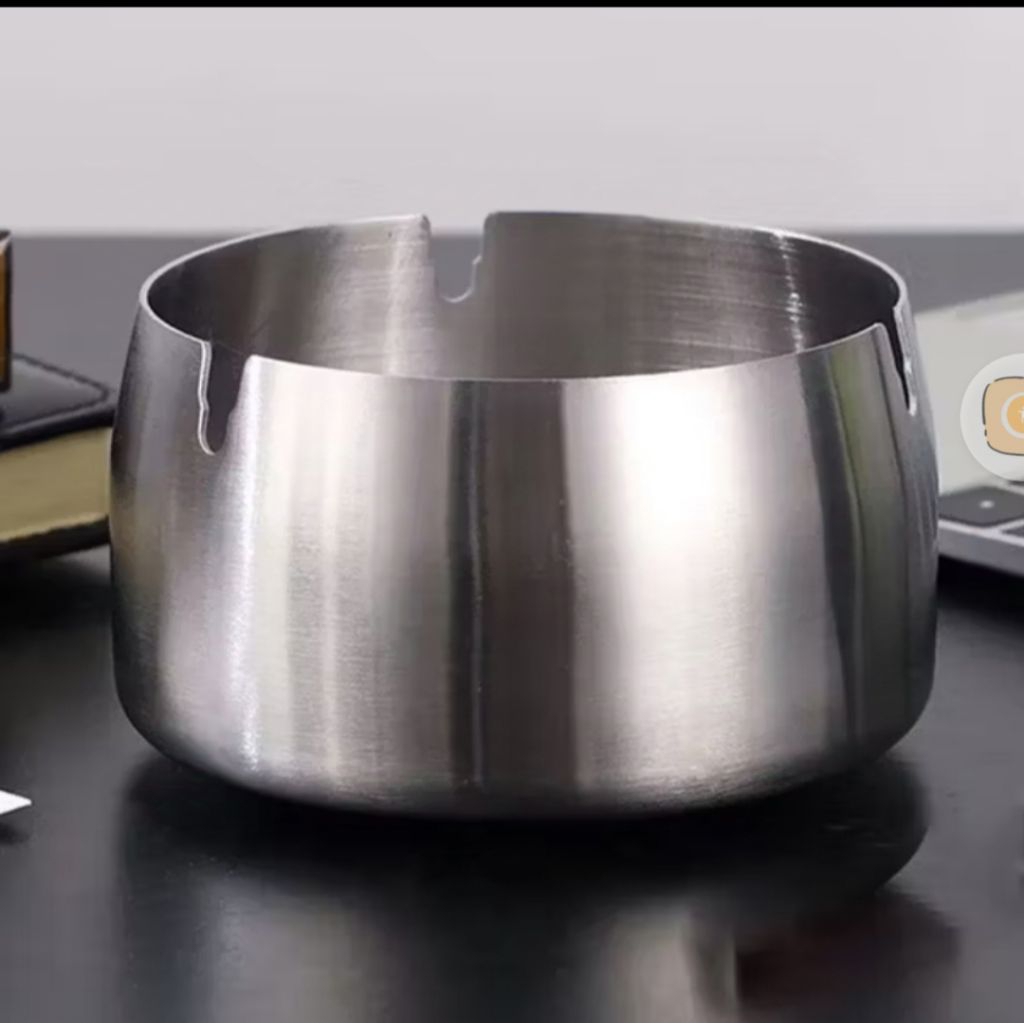 Asbak Stainless Estetik Ashtray