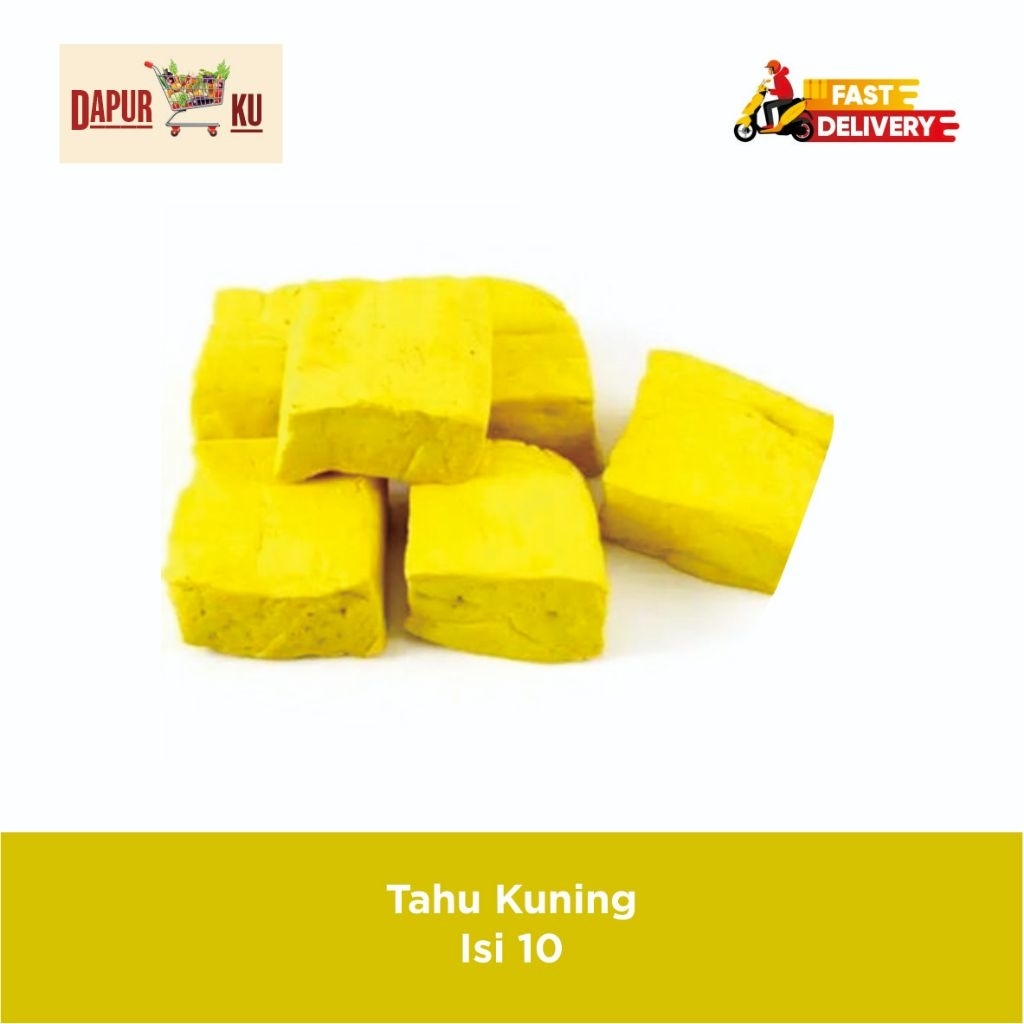 

Tahu kuning isi 10