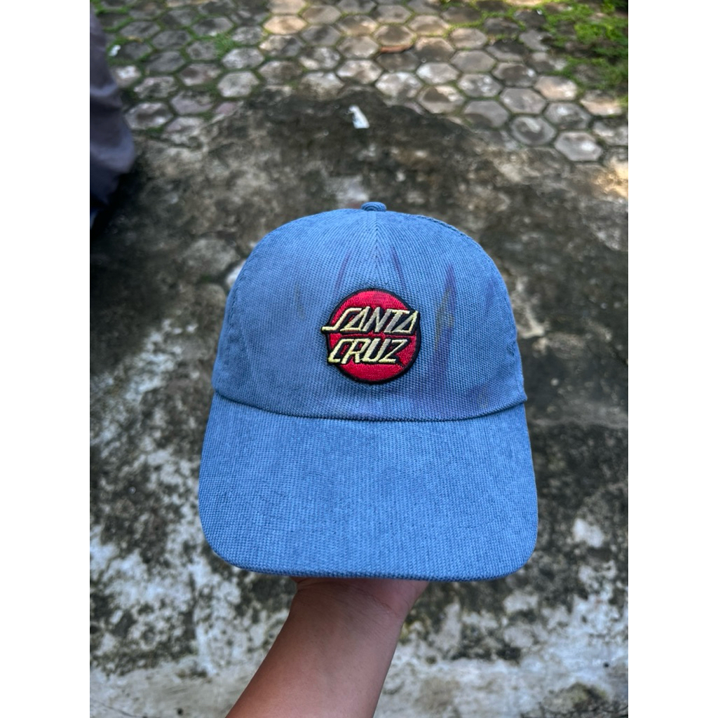 Topi Corduroy Santa Cruz - Second Original