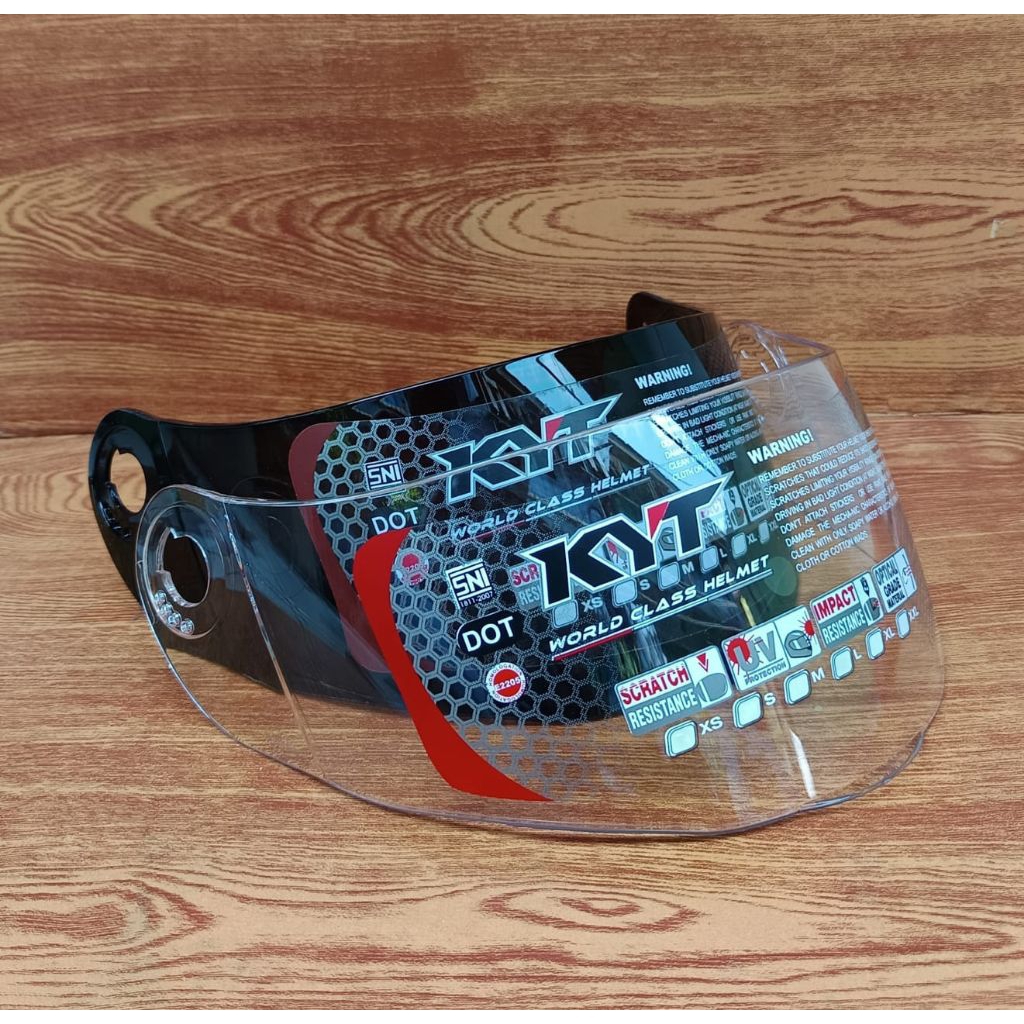 Visor / kaca helm KYT X Rocket original