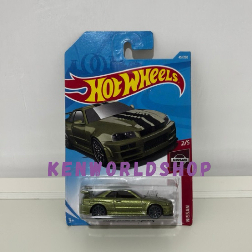 Hot Wheels Nissan Skyline GT-R (BNR34)