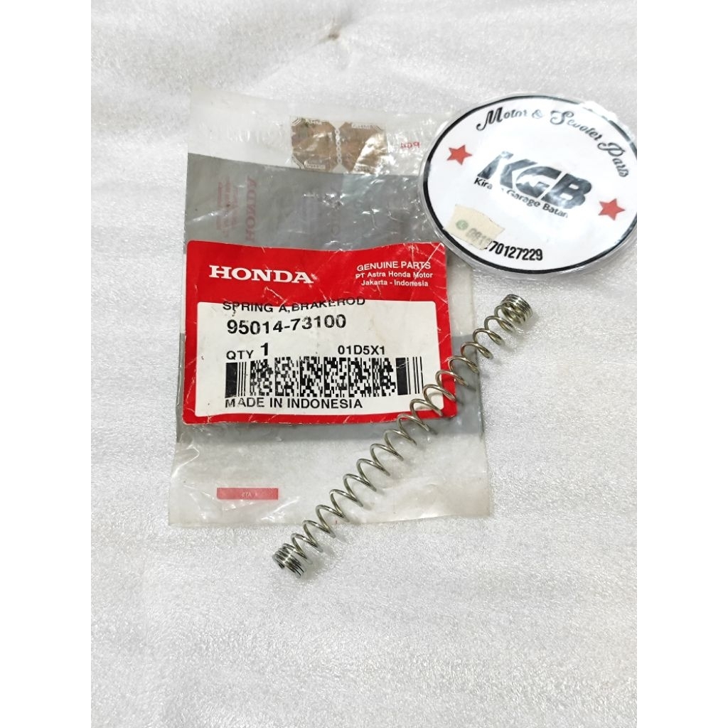 spring A brake Rod lidi rem belakang win tiger gl pro Kirana grand Ori baru ahm 95014 73100