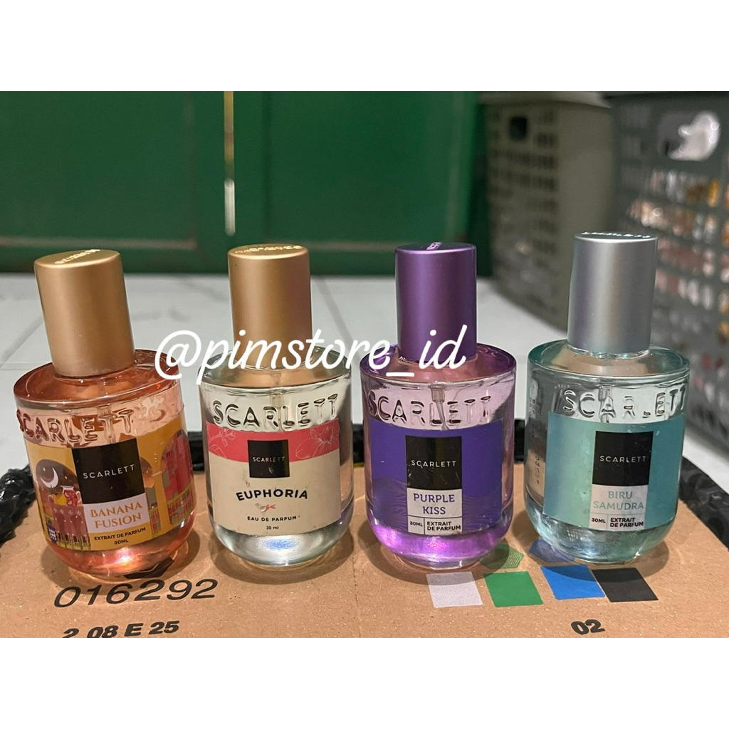 RIJEK BOTOL (NO BOX) Parfum Scarlett Branded import singapura