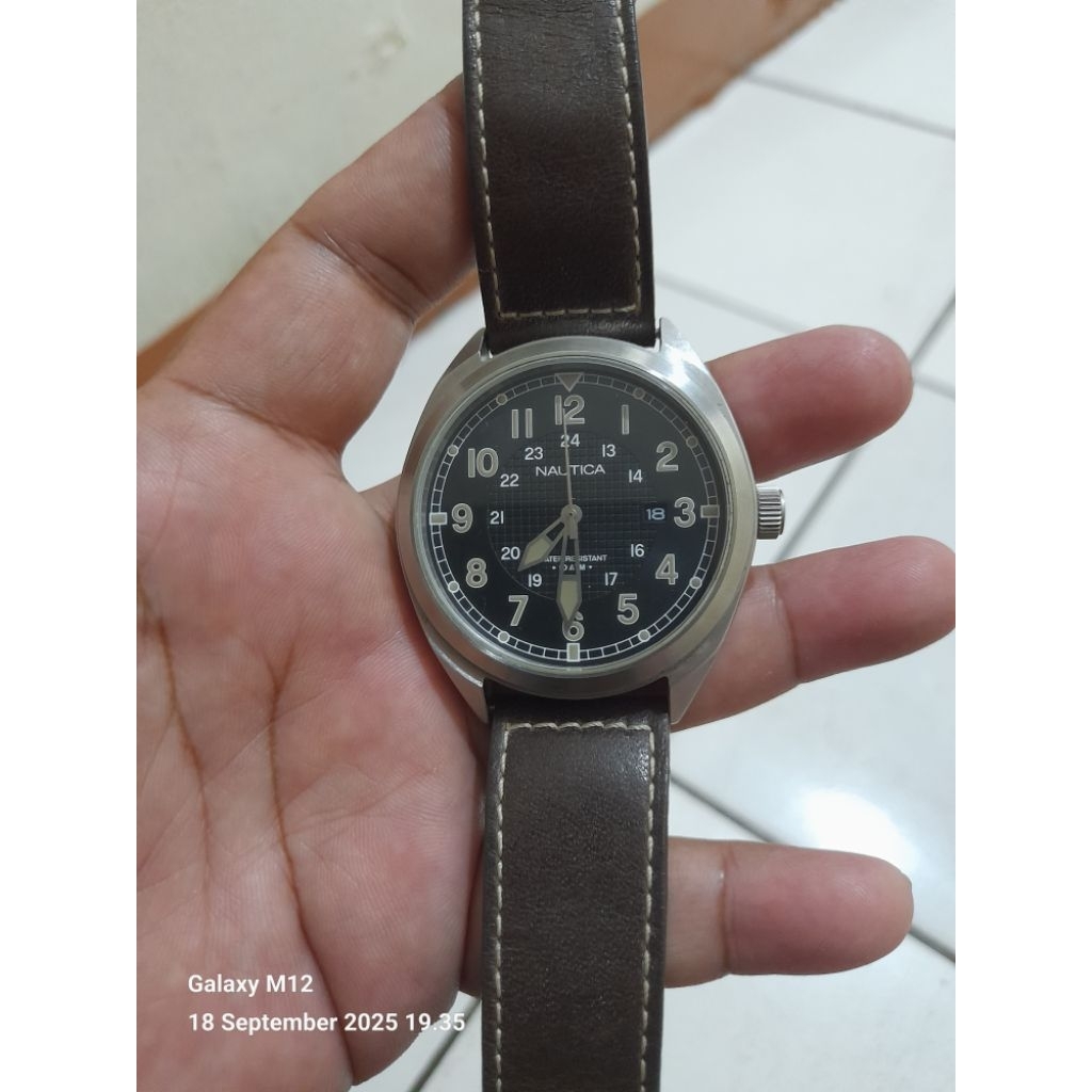 Jam tangan Nautica second ori