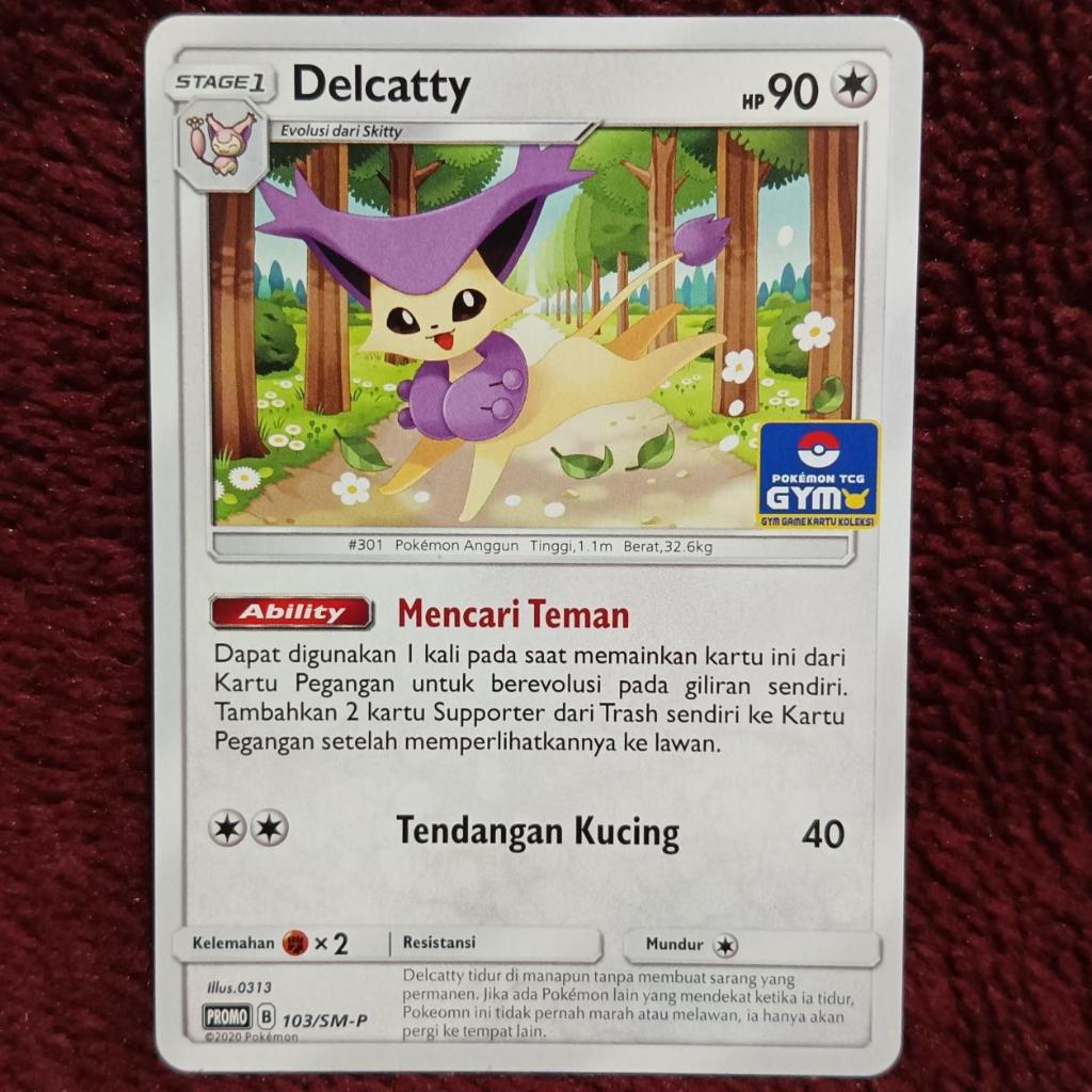 Delcatty Promo Gym 103/SM-P - Pokemon TCG Indonesia