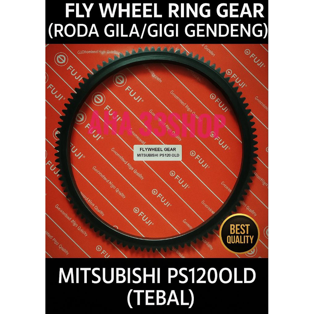FLY WHEEL GEAR MITSUBISHI PS120 OLD