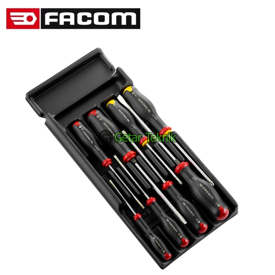 Obeng Set (8pcs) Facom MOD.AT1 PROTWIST Screwdriver Set