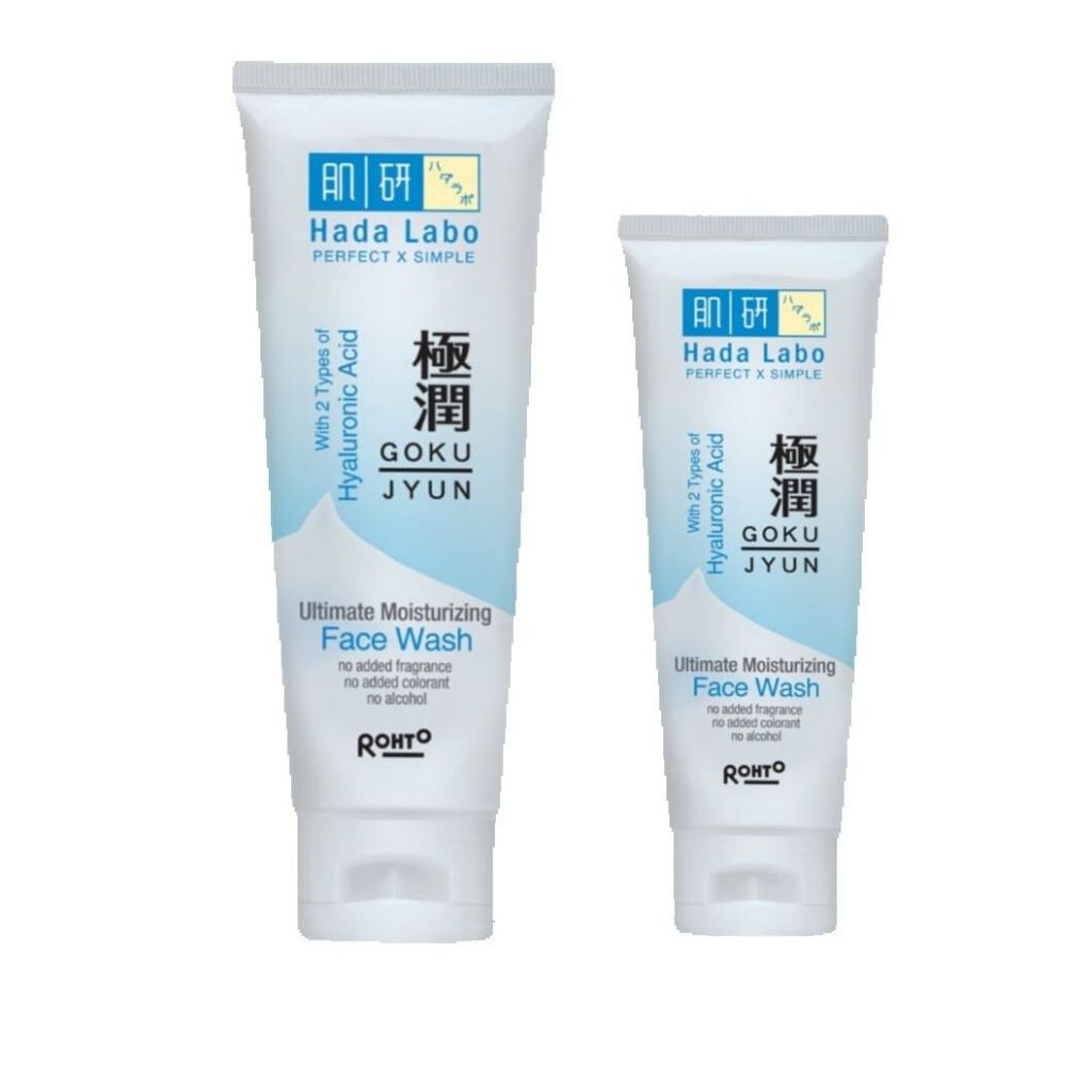 Hada Labo Gokujyun Moisturizing Face Wash - Sabun Cuci Muka