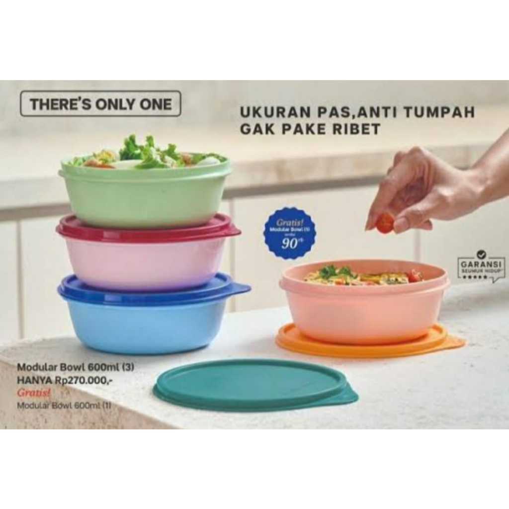 Tupperware Modular Bowl