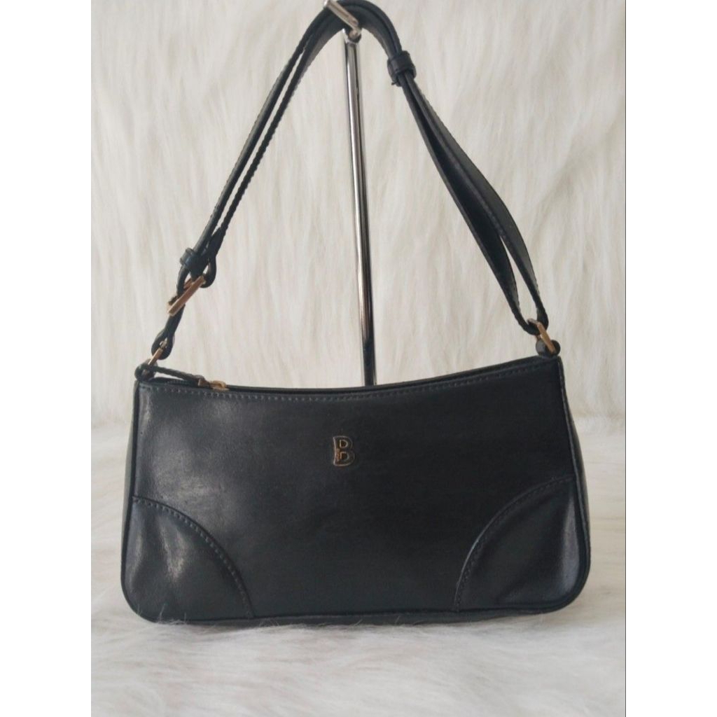 Preloved Tas bahu wanita bonia bahan full kulit asli