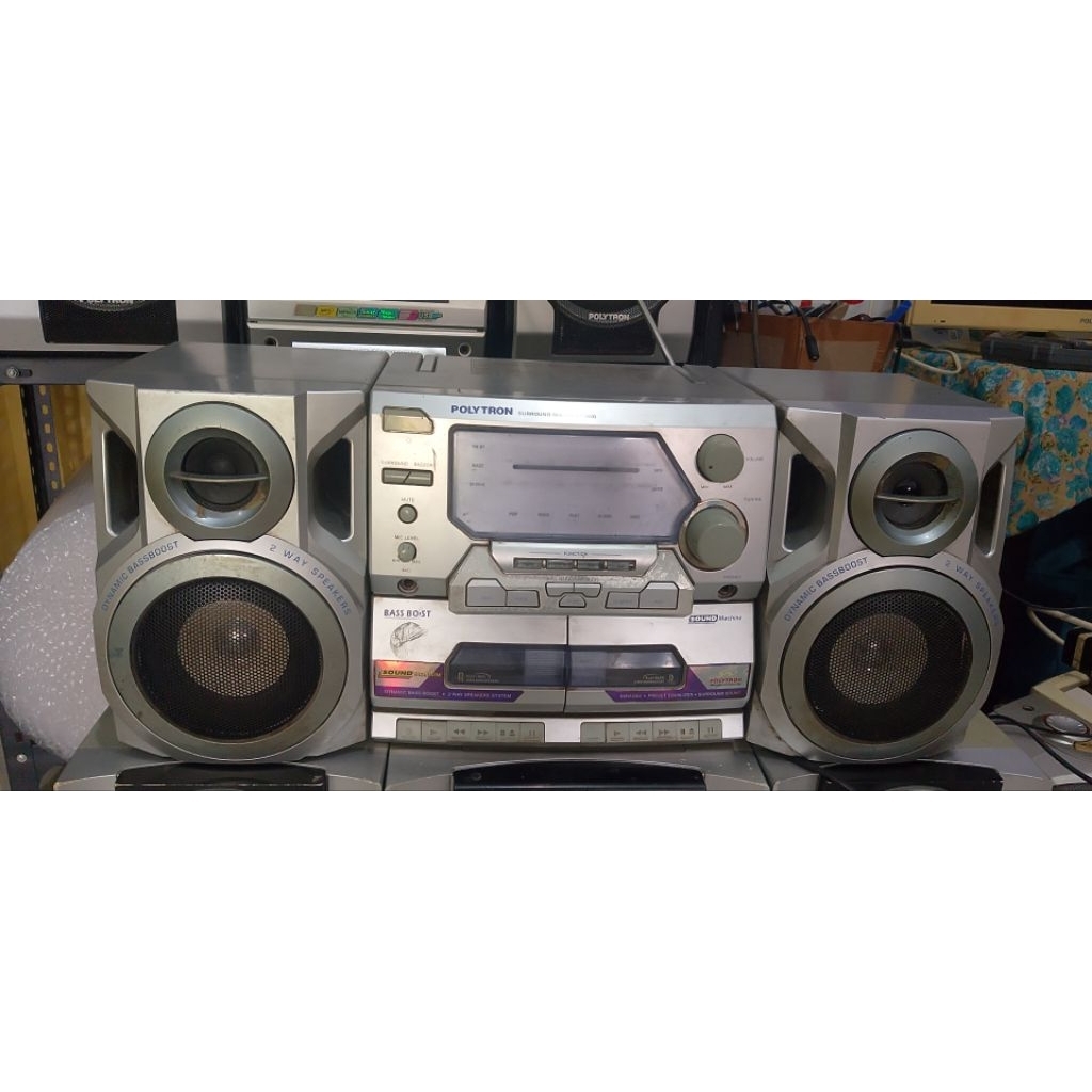 Radio Tape Compo Polytron Bass Boost Series