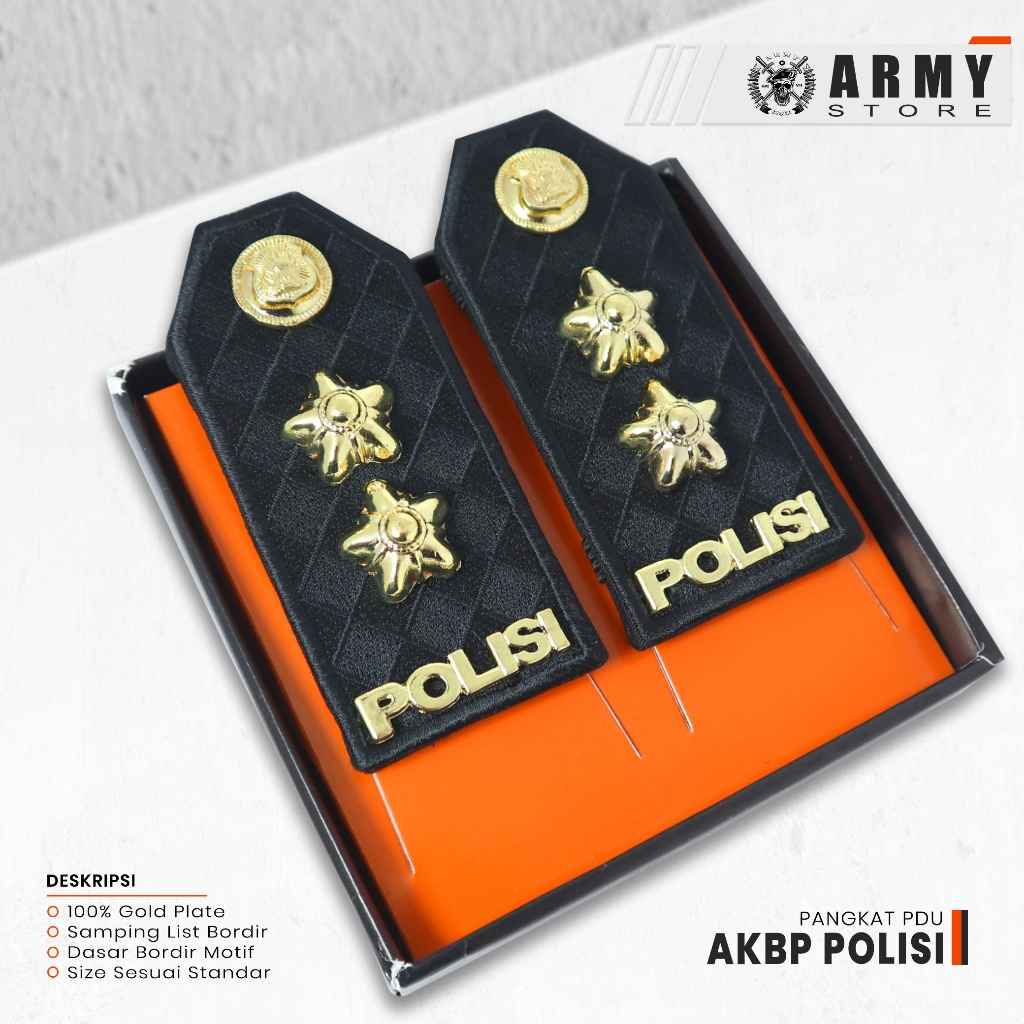PANGKAT PDU AKBP POLISI / PANGKAT POLRI