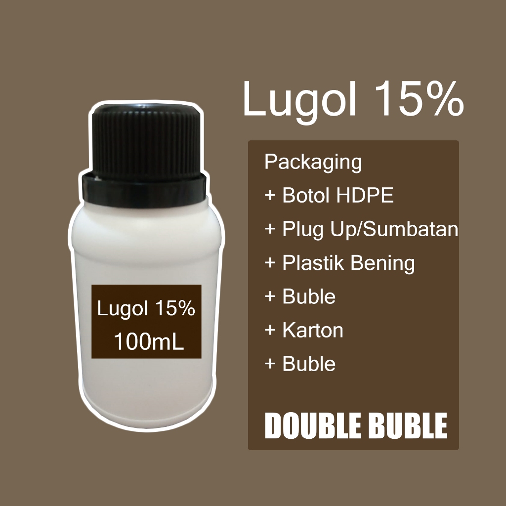 Larutan Lugol 15% / Lugol's Solution 100 mL