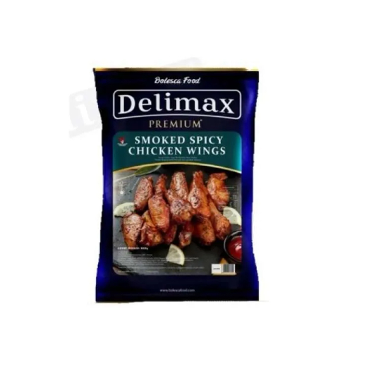 DELIMAX SMOKED SPICY CHICKEN WINGS 450GR