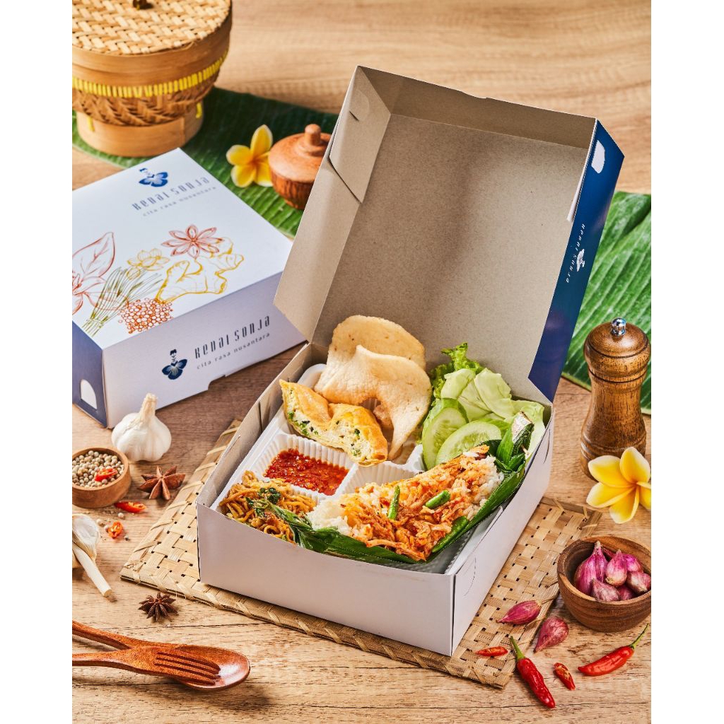 

Lunch Box Nasi Bakar Ayam