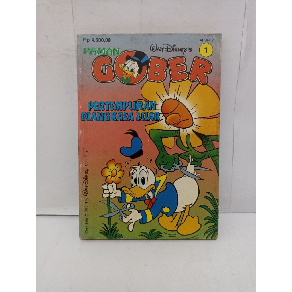 Paman Gober No 1 Tahun IV : Pertempuran di Angkasa Luar