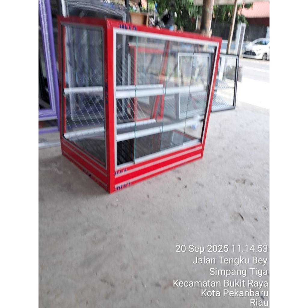 etalase fried chiken