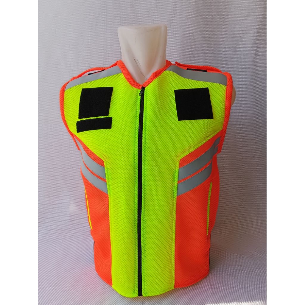 Rompi security Terbaru,Rompi Orange Security polos termurah