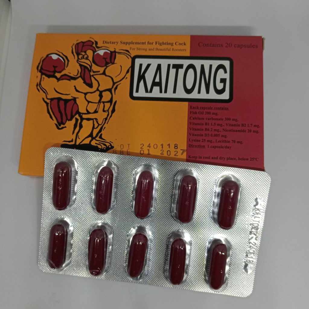 kaitong suplemen ayam petarun