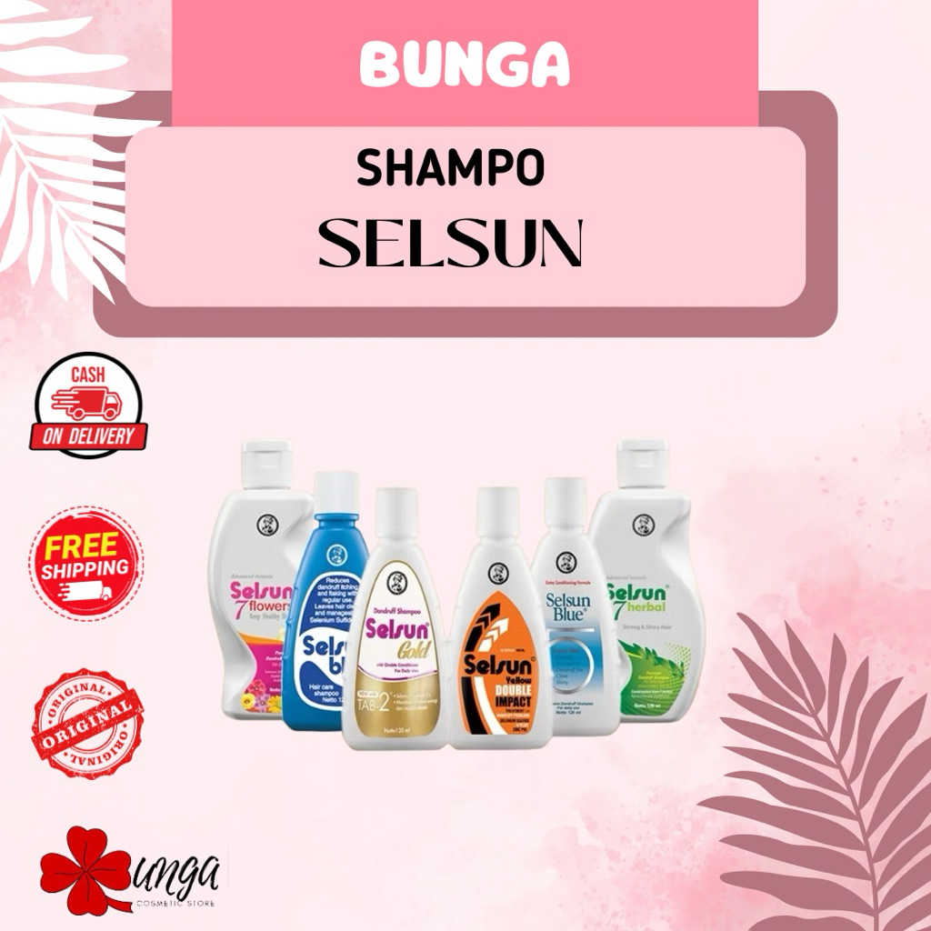 BUNGA - Shampo Selsun / Shampo Selsun Anti Ketombe / Selsun Shampo Anti Ketombe