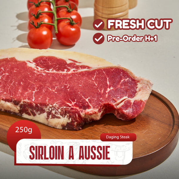 Daging Sapi Premium Striploin/Sirloin Grade A Frozen Food Halal AUS – Daily Beef Jakarta Utara