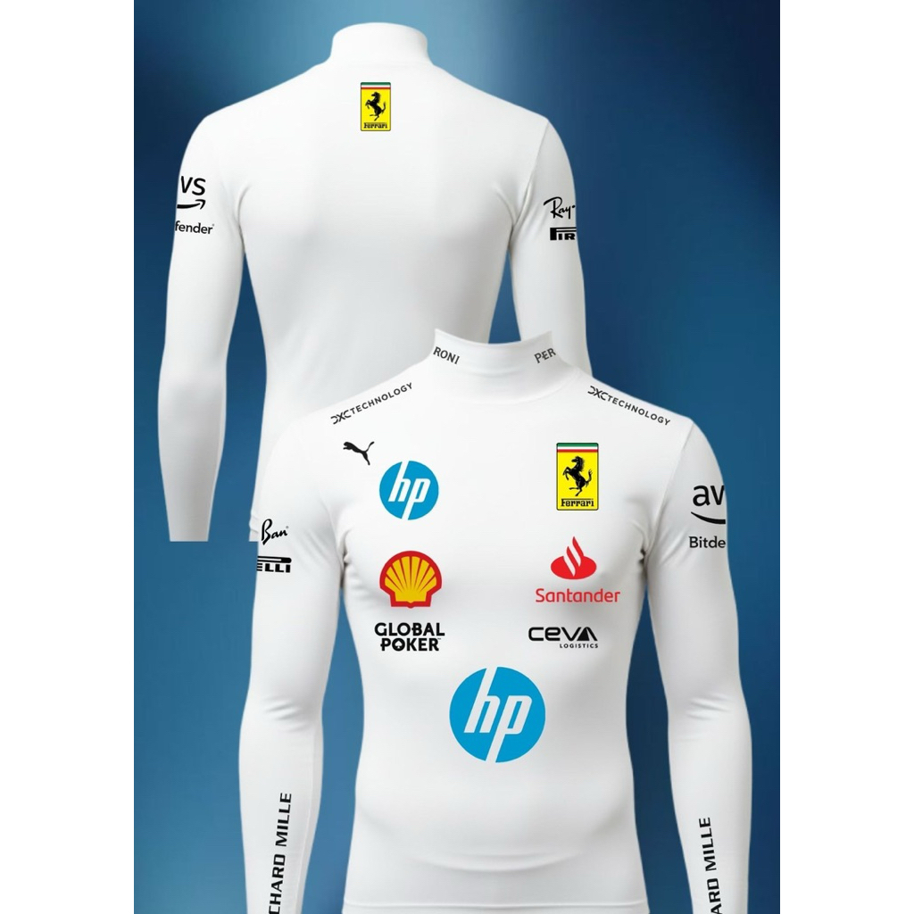 Inner Suit Balap Ferrari F1 Daleman Racing GoKart Baju Balap Ferrari