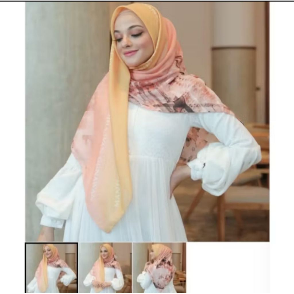 hijab mandjha 2 warna edisi milan (PL)