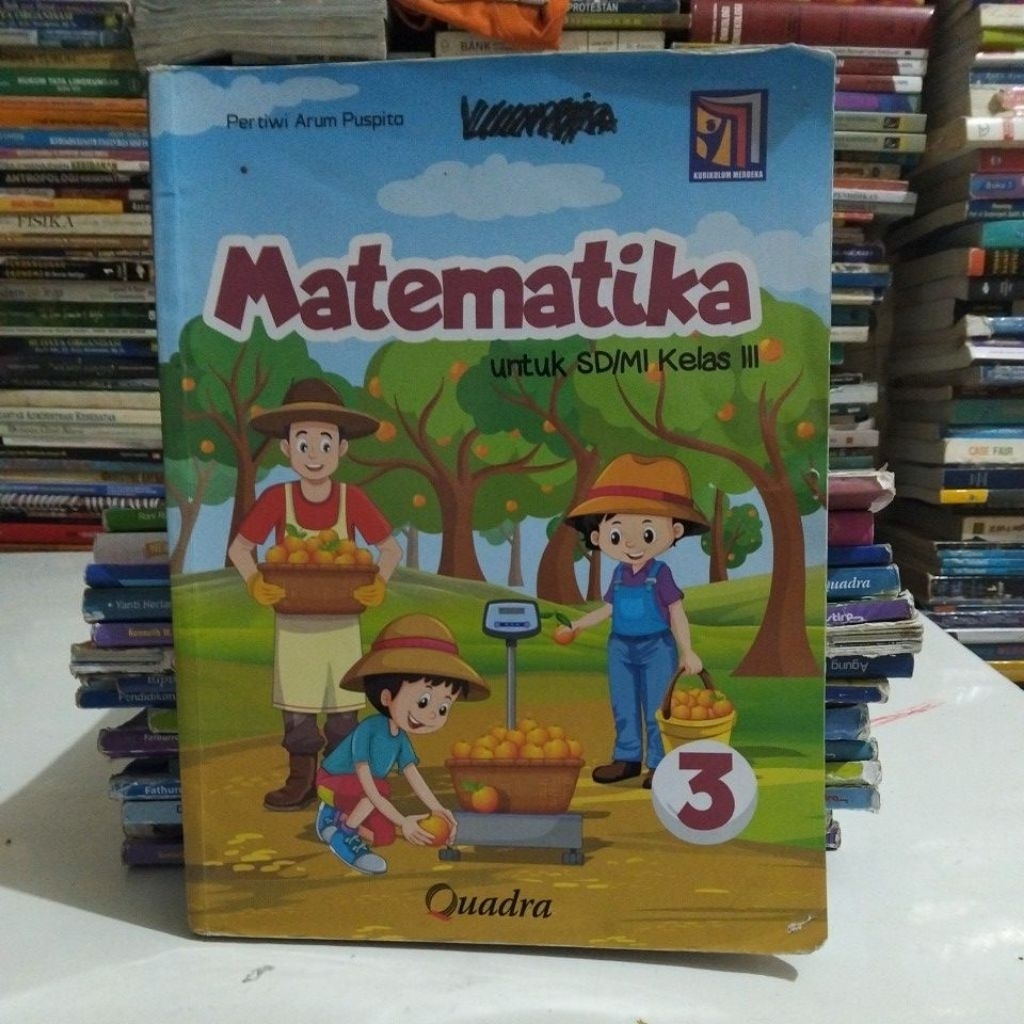 buku Matematika SD kelas 3 penerbit Quadra