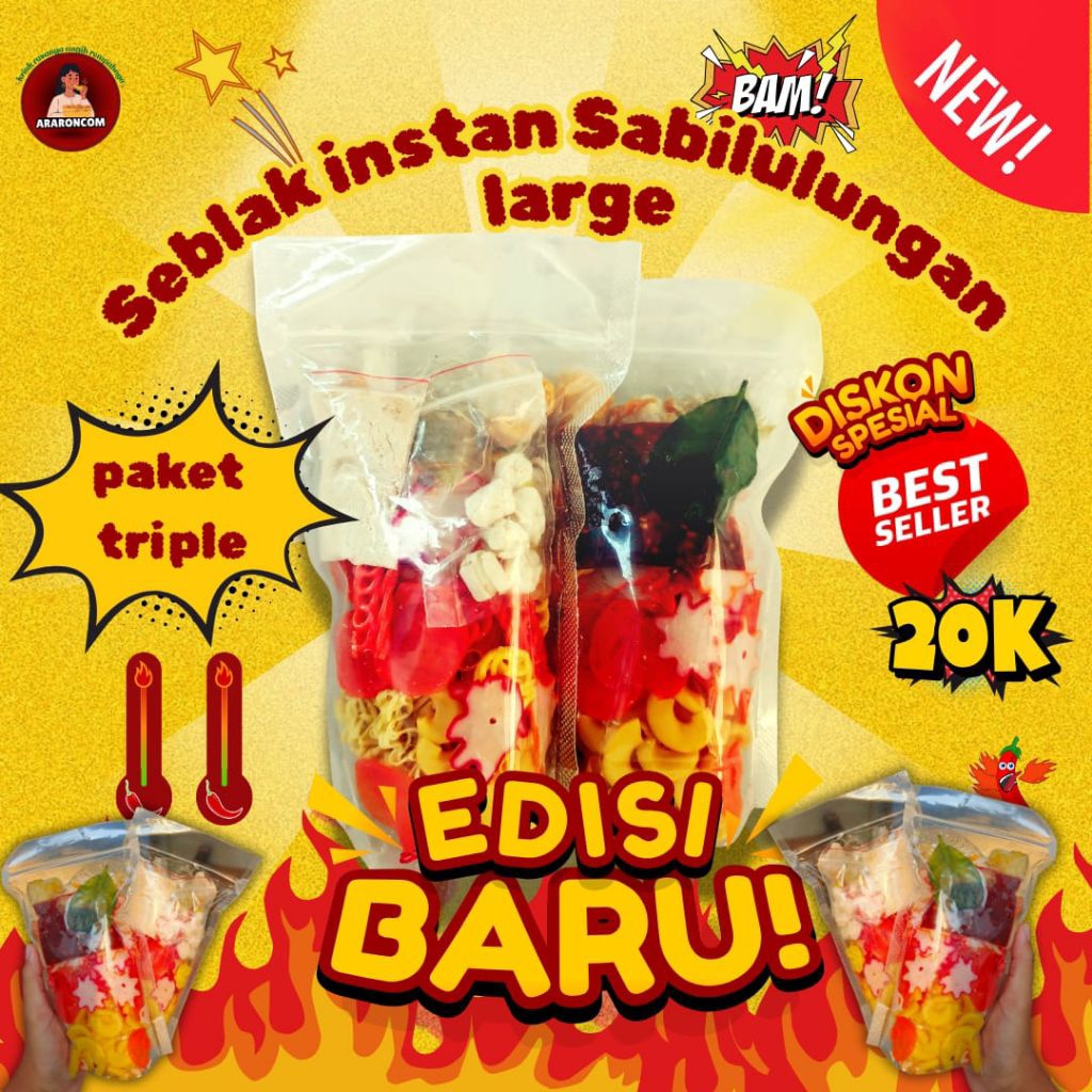 

Seblak Instan Sabilulungan‼️versi TERBARU|AWAS NAGIH