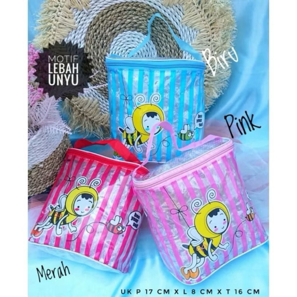 Tas Kosmetik Lebah Unyu Tas Kosmetik Plastik Lucu