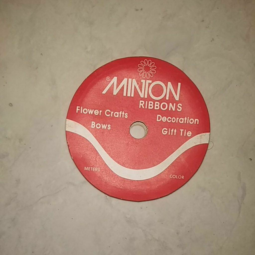 Minton Pita Kado/ Pita jepang Warna Orange 1 roll