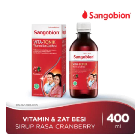 SANGOBION VITA-TONIK 400 ML / SANGOBION SIRUP CAIR 400ML