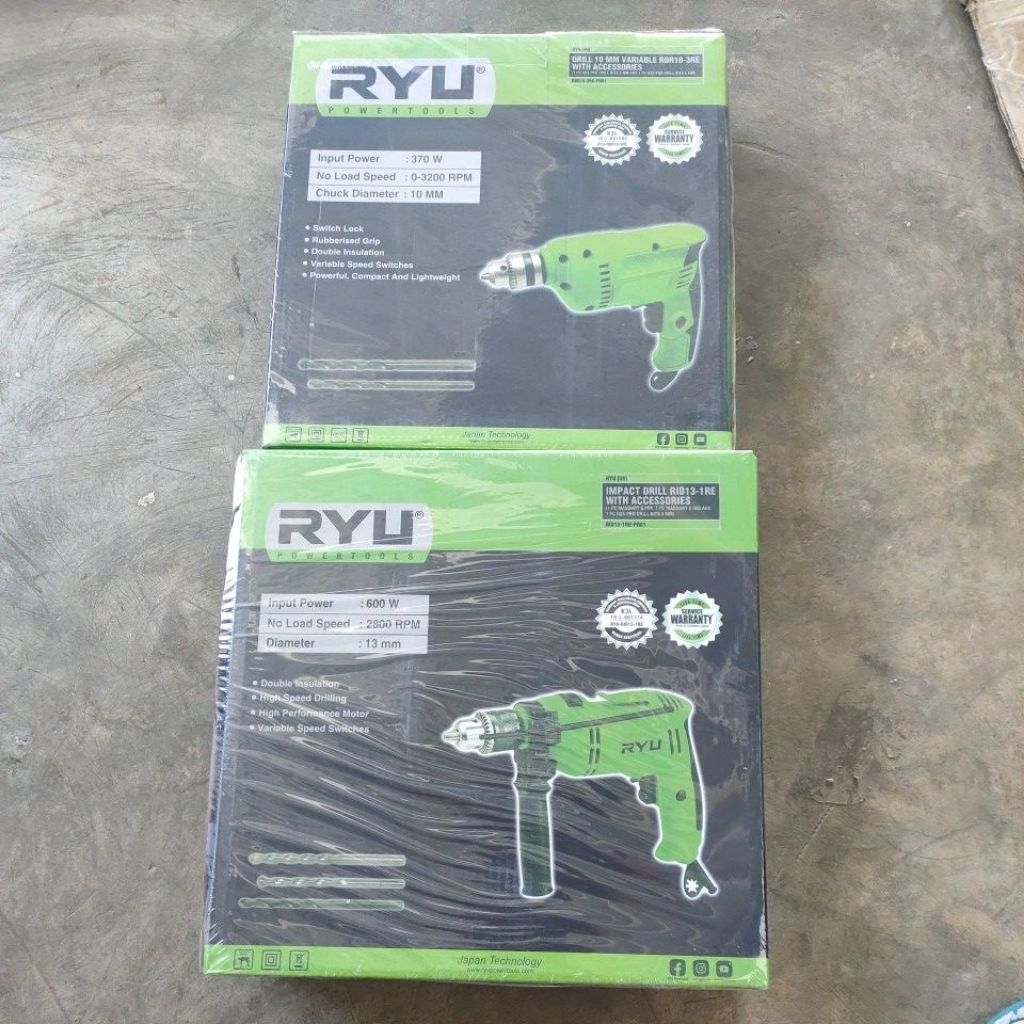 BOR RYU 10MM RDR 10-3RE/ BOR RYU 13MM RID 13-1RE