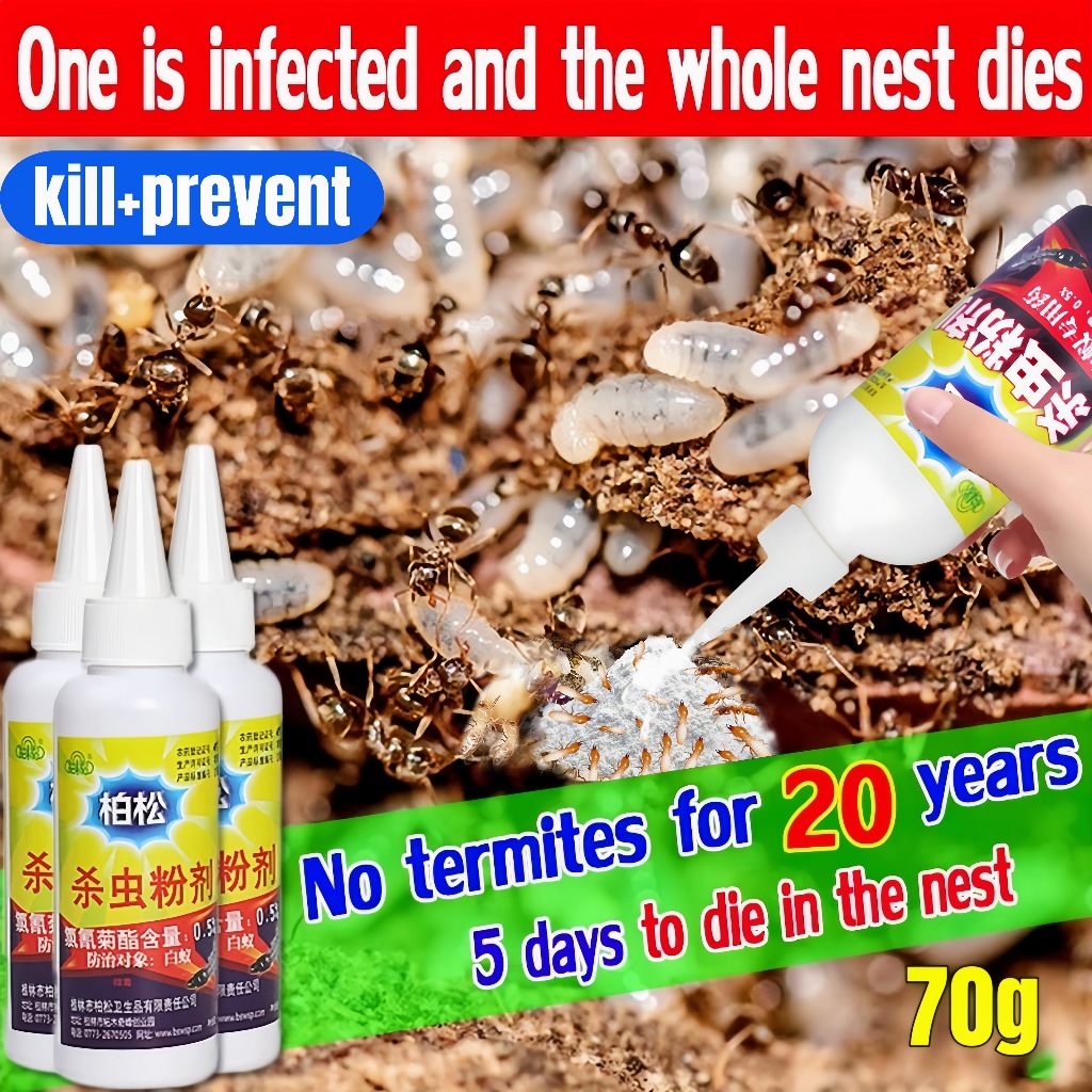 Tingkat pembunuhan rayap 100%   racun obat rayap paling ampuh untuk kayu tanah  sistem umpan rayap  