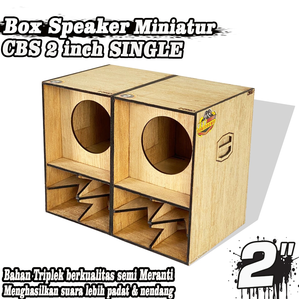 Box Speaker Miniatur Cbs 2 Inch