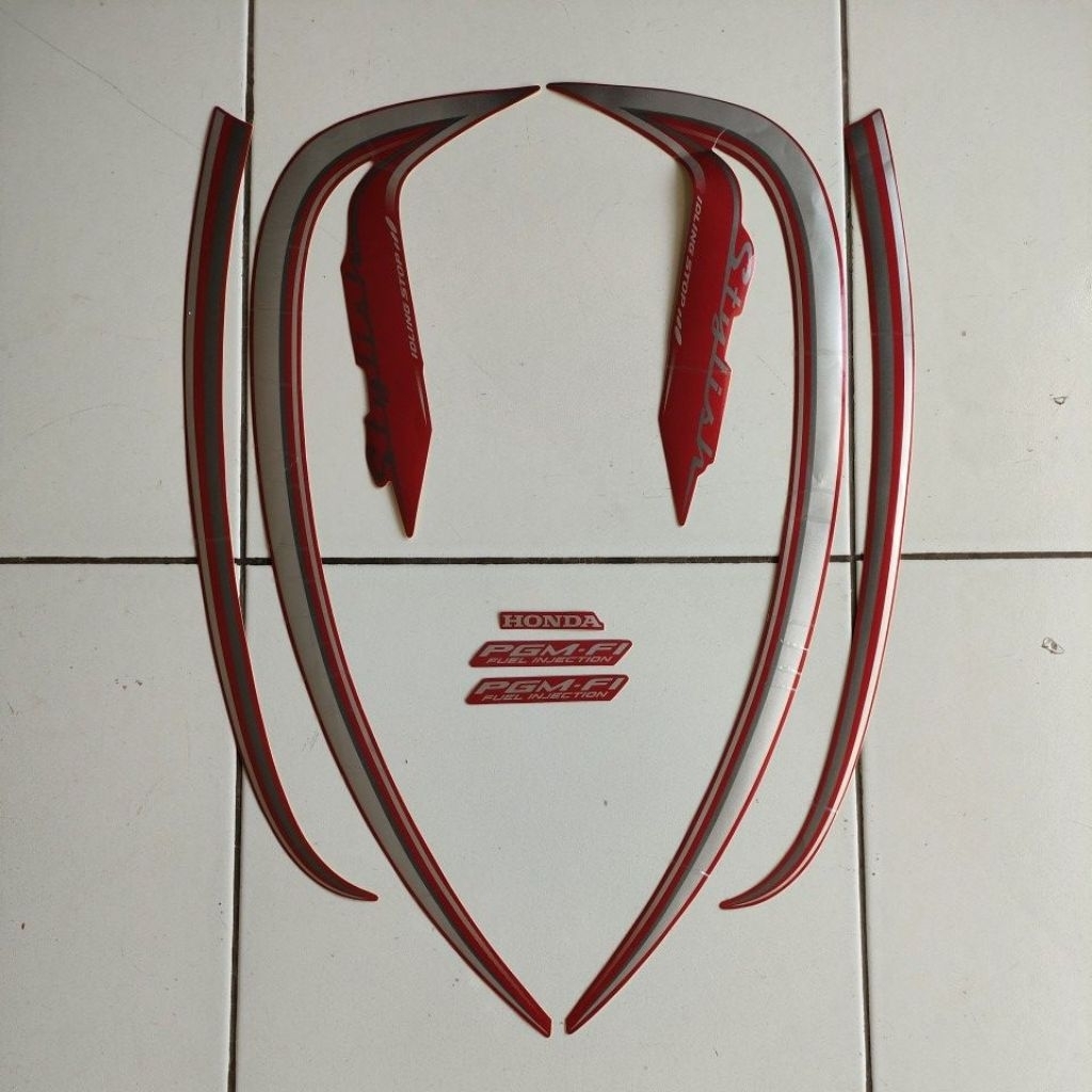 Striping Scoopy Stylish Tahun 2015 Lis Standar