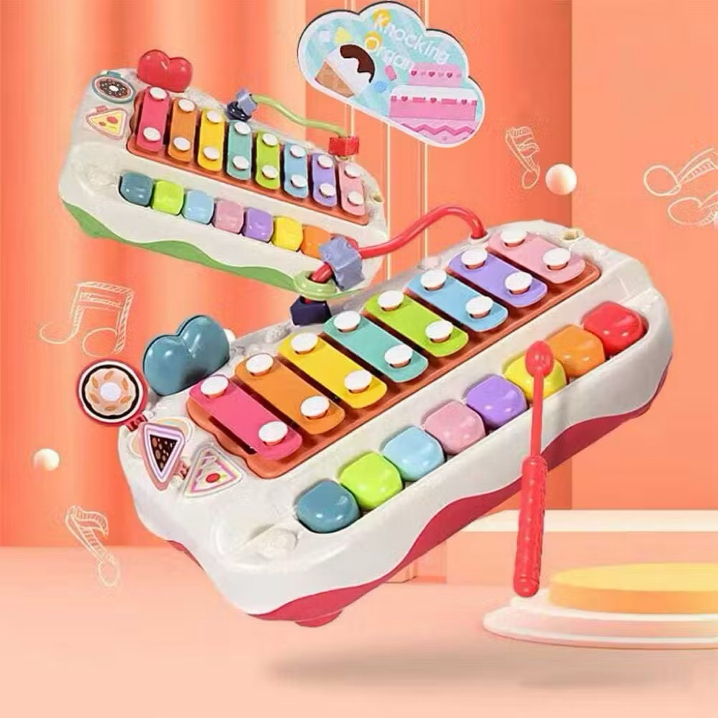 Mainan Anak Edukasi Xylophone Organ/Knocking Organ Musik Ktg Toys Bu03 Musica