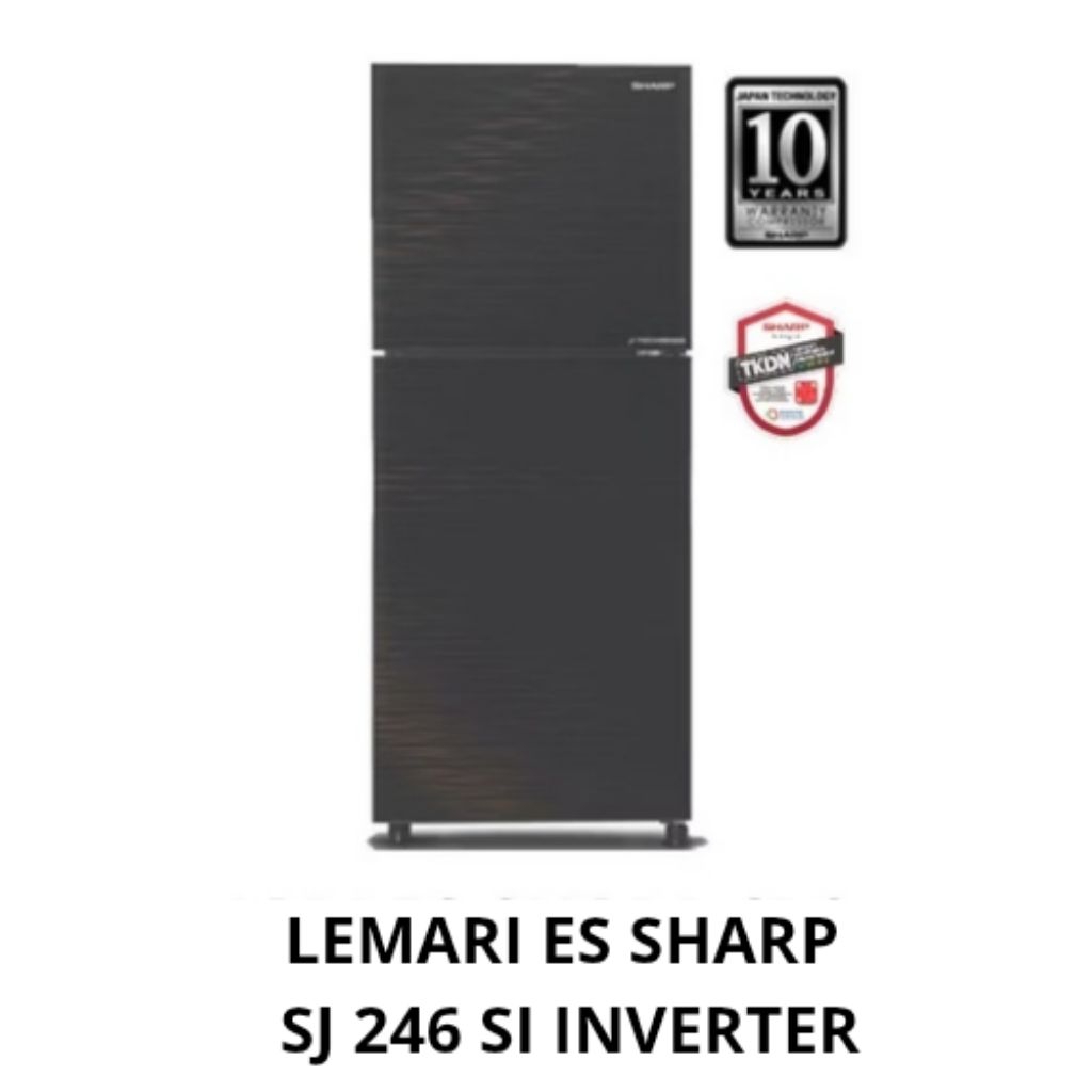 LEMARI ES /KULKAS SHARP SJ-246SI GK
